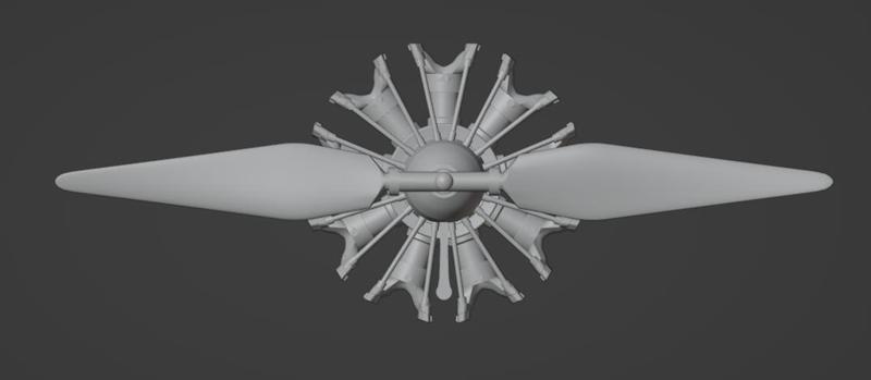 1/72 BMW 132A Radial Engine