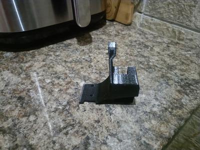 Headlight Support Bracket LEFT (Part #8P0998121) - CAD-Ready STEP/STL - Mirror for RIGHT Side