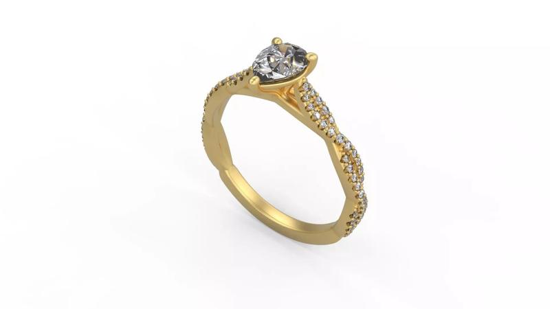 Women Solitaire 7629