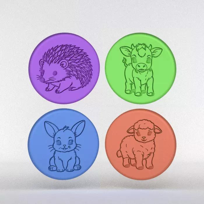 Cute Animals Coasters