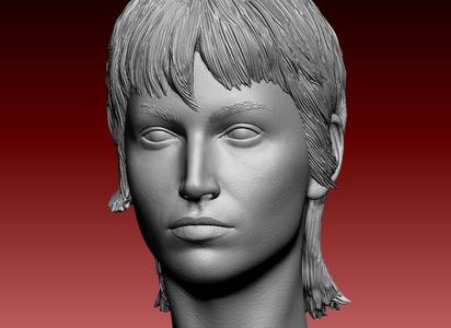 Tokyo Money Heist Headsculpt 1/6 Sixth 1/12 twelfth scale (ursula corbero, netflix, spanish, spain, the professor, etc.)