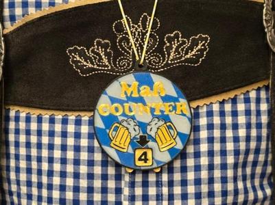 Maß - Counter for Oktoberfest
