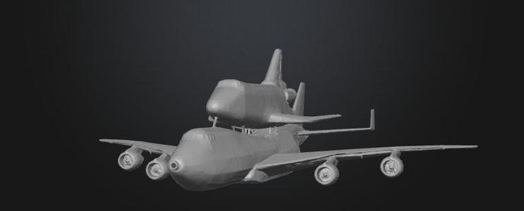 Space Shuttle Transport Plane