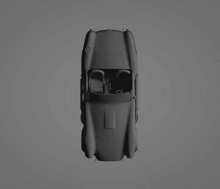 Shelby Ford AC Cobra – 3D Printable Classic Sports Car Model