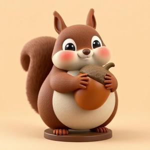 Chubby Squirrel 🐿️💖