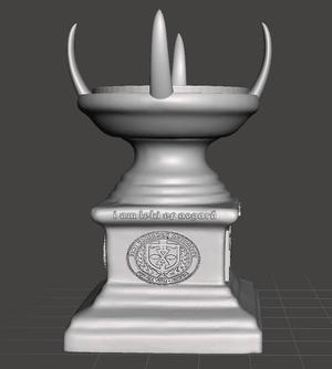 loki big candel holder