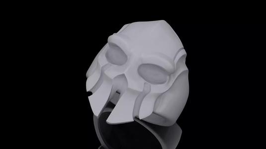 spartan helmet ring