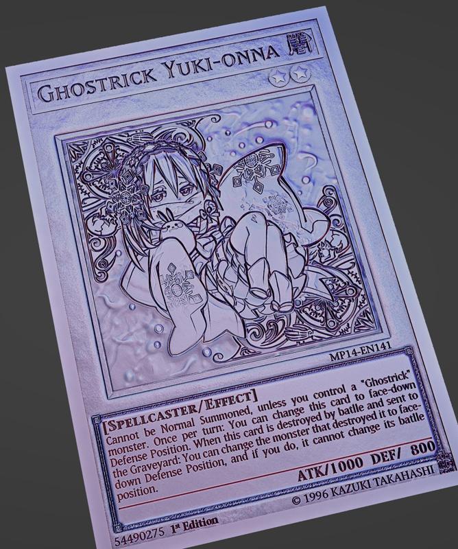 ghostrick yuki-onna - yugioh