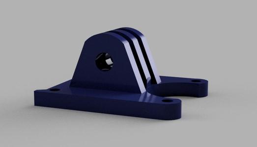 Action Cam 3-Prong FPV Mount v2 (For Apex 4" Ready To Sky)