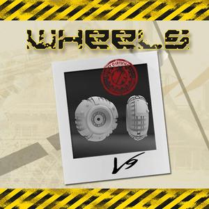 Gaslands  wheels 1/64 KAVANFACTORY V9