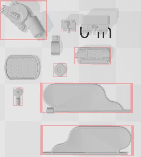 1/8th Revell Trans Am Detail Set