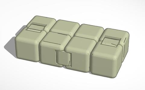 foldable relaxing cube