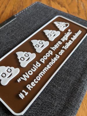 Remix of "Would Poop Here Again" (Emoji Edition)