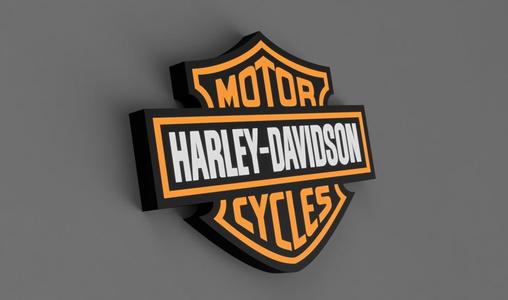 Harley davidson sign