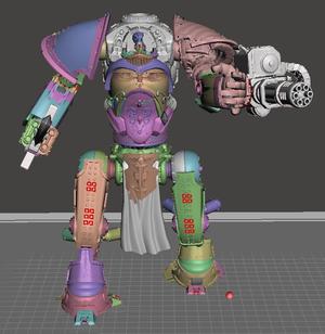 Sister of Silence Mech