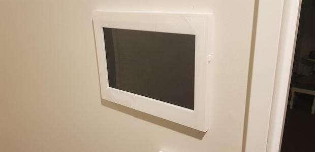 Trim for wall mounted 10" Tablet