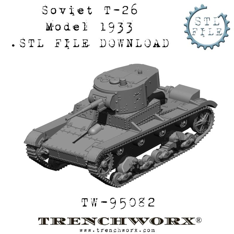 Soviet T-26 Model 1933