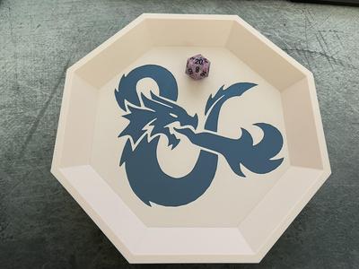 d&d logo tray