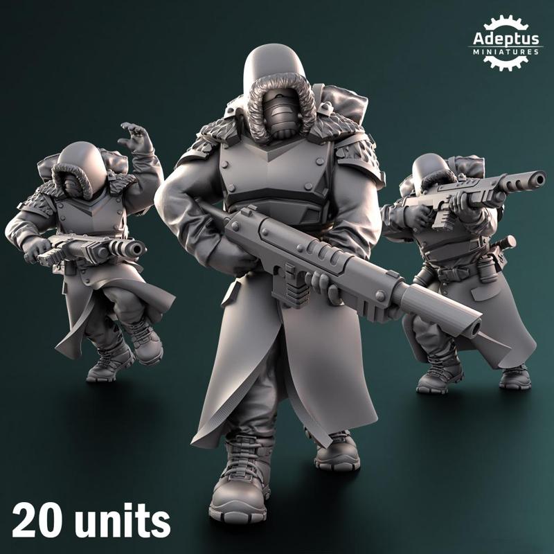 Squad. Frostguard Regiment. Imperial Guard