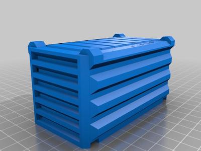 Shipping Container A 28mm