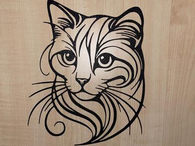 Cat wall decoration
