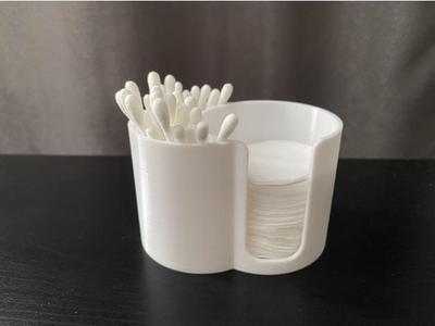 cotton swab and pad holder