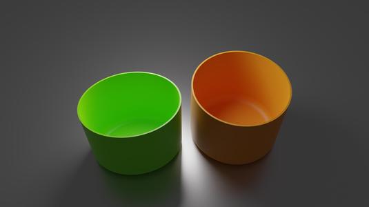 Simple Flower Plant Pot (waterproof)