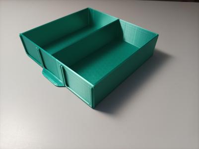 Drawer double compartiment 2x2x2