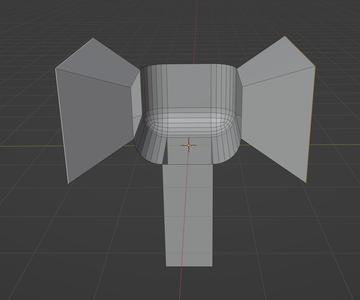 Low Poly Elefant