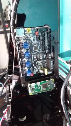 Skr mini e3 v1.2 and Pi Zero mount for Anet A8