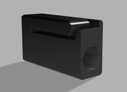 tension slide 6mm belt with M3s hex for eva 2.4 cartesian