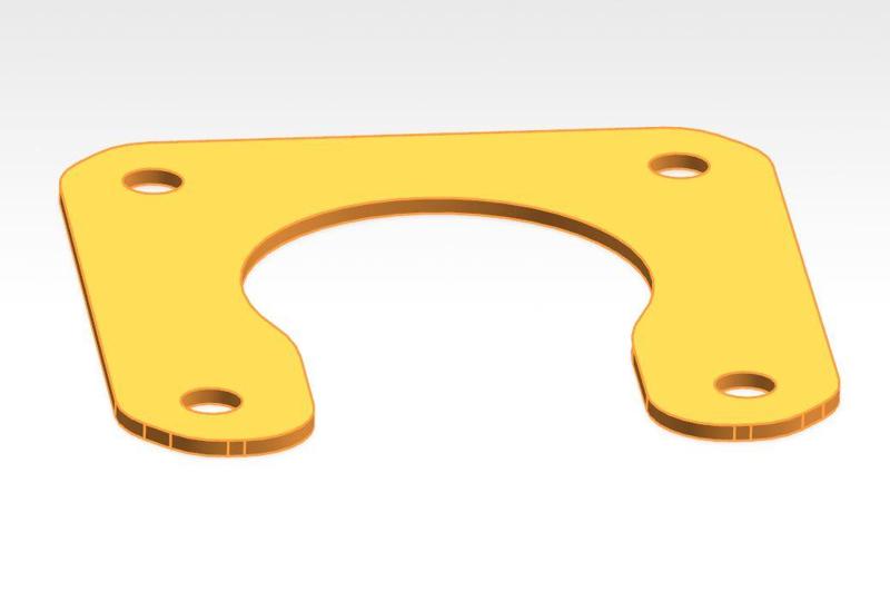 NEMA 17 Spacer with Access