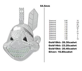 Beautiful Baby Shark Diamond Hip Hop Pendant