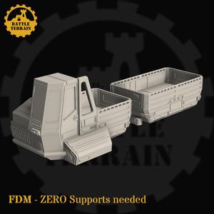 MK3A2 Cargo Hauler and Trailer
