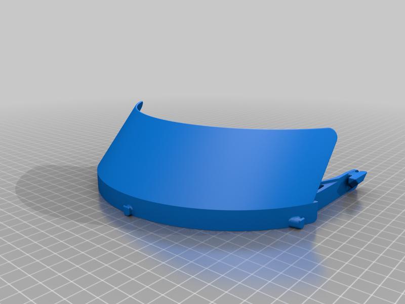 Face Shield (USA 3 hole with forehead covering)