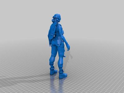 Raze 3D Model