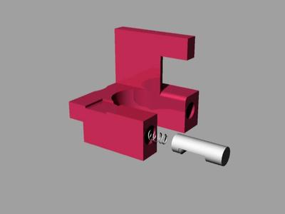 Hop-up Lock for Air Soft M4 series