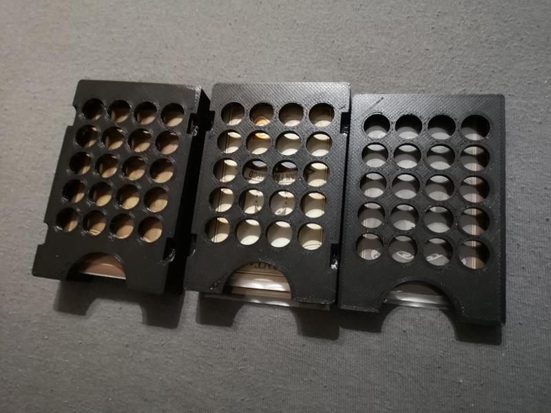 Great Western Trail - card holder with holes