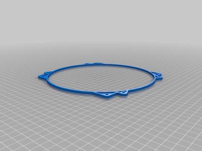 Mega Flow 200mm Fan Adapter