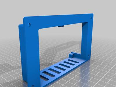 Makergear M2 Display Mount - Raspberry Pi 7" TouchScreen