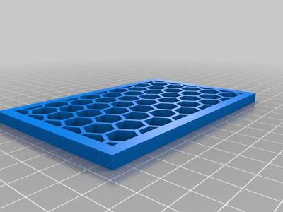 Hexagonal grid with parameters