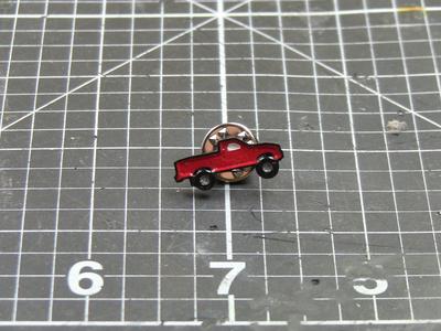 Pickup truck enamel pin