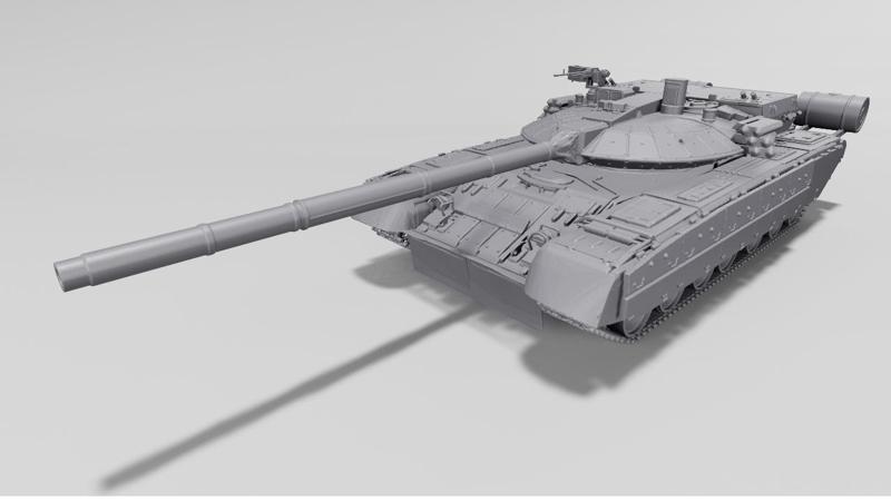 Object 640 obr. 2001 with 152mm gun and Drozhd APS