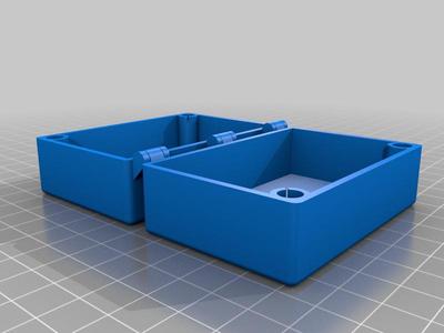 Parametric (F360) Hinged box with Magnetic Closure