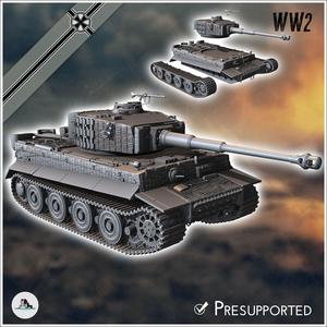 Panzer VI Tiger Ausf. E 1944 (late) - Germany Eastern Western Front Normandy Stalingrad Berlin Bulge WWII