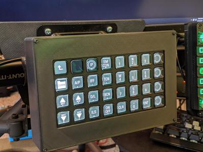 StreamdeckXL flight sim mount - VESA compatible