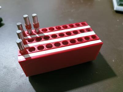 CNC bits holder/organizer 2x1