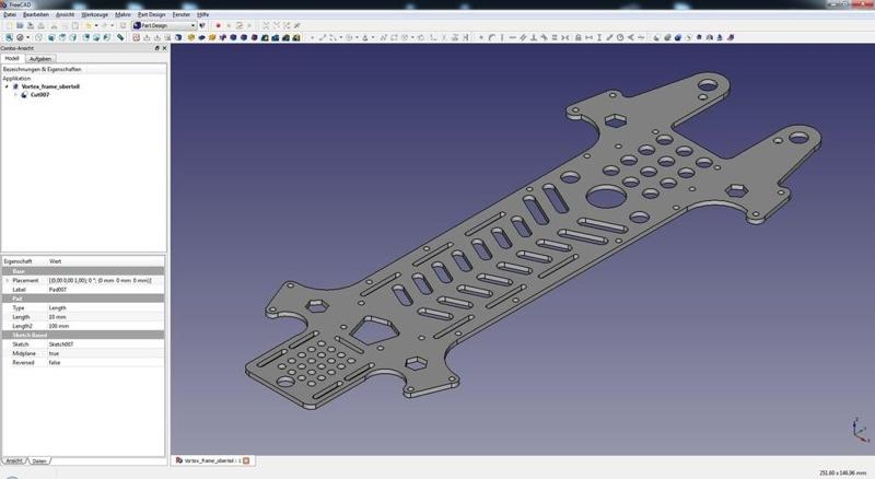 Frame_Top ImmersionRC Vortex