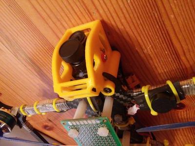 Runcam Hybrid Camera Mount to TheBat frame including Fusion360 file