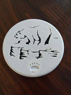 Polar Bear Coaster